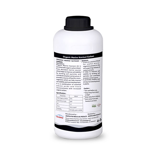 Janatha Agro-ORGANIC MARINE NUTRIENT - CARBON